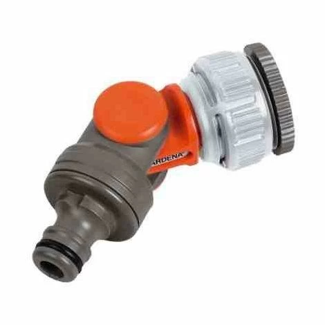 Gardena Angled Rotating Swivel Garden Tap Connector Adaptor 1" / 3/4" inch BSP Gardena Angled Rotating Swivel Garden Tap Connector Adaptor 1" / 3/4" Inch BSP -GARDENA SHOP 1197173 1