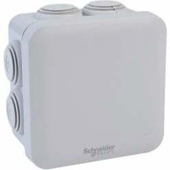 Schneider Electric ENN05004 IP55 Junction Box Grey 80x80x45mm