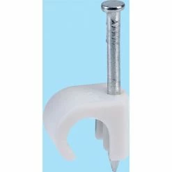 Schneider Electric 2203000A TCA7-9 Thorsman Cable Clips White 7-9mm(Pack Of 100)