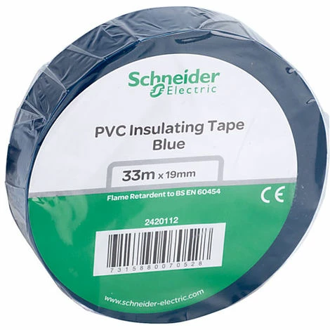 Schneider Electric 2420112 PVC Tape 19mm x 33m Blue Schneider Electric 2420112 PVC Tape 19mm X 33m Blue -GARDENA SHOP 15206388 1