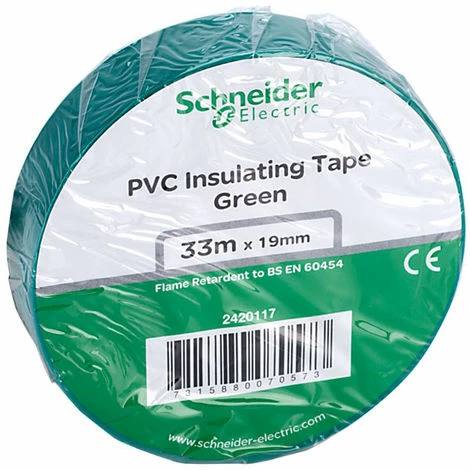 Schneider Electric 2420117 PVC Tape 19mm x 33m Green Schneider Electric 2420117 PVC Tape 19mm X 33m Green -GARDENA SHOP 15206394 1