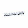 Schneider Electric 3000440 12-Way Terminal Strips White 30A (pack Of 10)