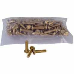 Schneider Electric 3747151 Brass Pan Head Machine Screws M4 X 16mm (Pack Of 100)