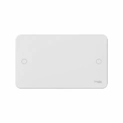 Schneider Electric GGBL8020 Lisse 2 Gang Blanking Plate White