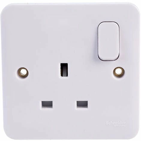 Schneider Electric GGBL3010S LWM 1 Gang 13A Switched Mains Socket Schneider Electric GGBL3010S LWM 1 Gang 13A Switched Mains Socket -GARDENA SHOP 15206560 1