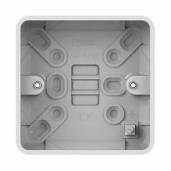 Schneider Electric GGBL9125S LWM 25mm 1 Gang Surface Pattress Box