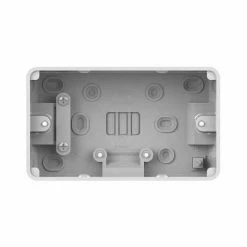 Schneider Electric GGBL9247S LWM 47mm 2 Gang Surface Pattress Box