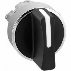 SCHNEIDER ELECTRIC Schneider ZB4BD5 3 Position Spring Return Black Selector Switch Head