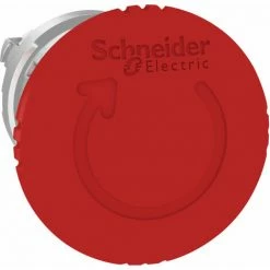 SCHNEIDER ELECTRIC Schneider ZB4BS844 Red E-Stop Latching Switch Head