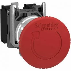 SCHNEIDER ELECTRIC Schneider XB4BS8442 1NC Latching E-Stop Switch