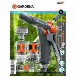 GARDENA Cleaning Gun Kit - Aquastop Fitting - Tap Nose - 18277-34