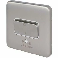 Schneider Electric Lisse Screwless Isolator Switch 3 Pole 10AX Stainless Steel -GARDENA SHOP 54966668 4