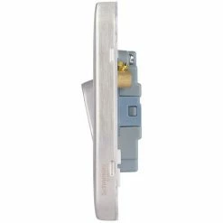 Schneider Electric Lisse Screwless Isolator Switch 3 Pole 10AX Stainless Steel -GARDENA SHOP 54966668 5
