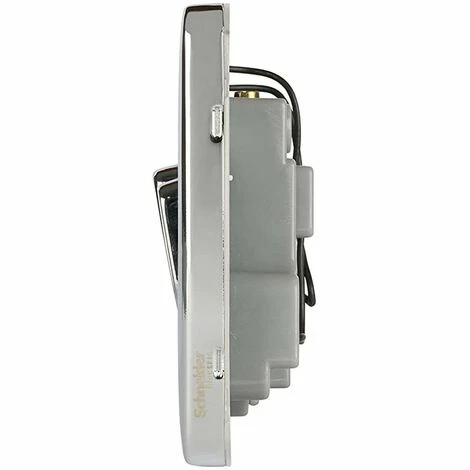 Schneider Electric Lisse Screwless CookerControl Unit Socket 45A Polished Chrome Schneider Electric Lisse Screwless CookerControl Unit Socket 45A Polished Chrome -GARDENA SHOP 54966671 2