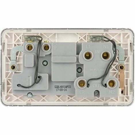 Schneider Electric Lisse Screwless CookerControl Unit Socket 45A Polished Chrome Schneider Electric Lisse Screwless CookerControl Unit Socket 45A Polished Chrome -GARDENA SHOP 54966671 4
