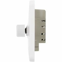 Schneider Electric Lisse Moulded Single 2 Way Dimmer 400W/400VA GGBL6012CS White -GARDENA SHOP 54966672 3