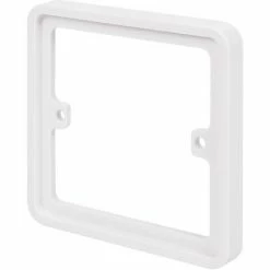 Schneider Electric Lisse White Moulded - Single Socket Spacer, GGBLSPC1S, White -GARDENA SHOP 54966674 4