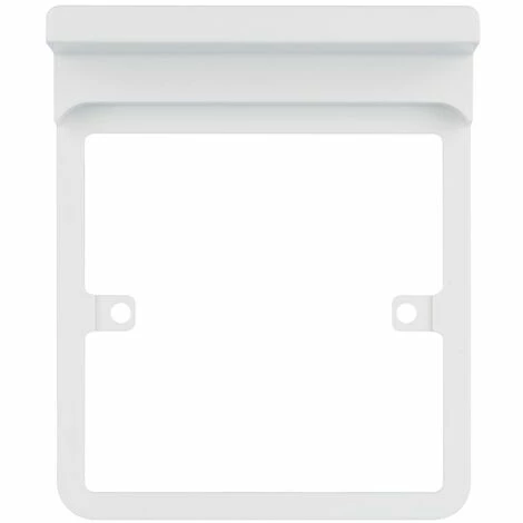 Schneider Electric Lisse Screwless Socket Surround + Holder GGBLSHF1GS White Schneider Electric Lisse Screwless Socket Surround + Holder GGBLSHF1GS White -GARDENA SHOP 54966675 3