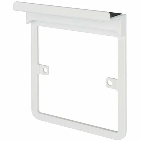 Schneider Electric Lisse Screwless Socket Surround + Holder GGBLSHF1GS White Schneider Electric Lisse Screwless Socket Surround + Holder GGBLSHF1GS White -GARDENA SHOP 54966675 4