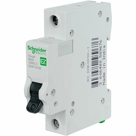 Schneider Electric Easy9+ EZ9F16150 MCB CircuitBreaker Single TypeB 6kA 50A 230V Schneider Electric Easy9+ EZ9F16150 MCB CircuitBreaker Single TypeB 6kA 50A 230V -GARDENA SHOP 54966679 4