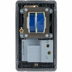 SCHNEIDER ELECTRIC Schneider Lisse Shaver Socket Dual Voltage 115/230V GGBL7090BSSS Stainless Steel -GARDENA SHOP 54966682 5