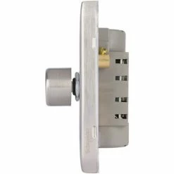 Schneider Electric Lisse 2 Gang 2 Way Dimmer 250W GGBL6022CSSS Stainless Steel -GARDENA SHOP 54966687 5