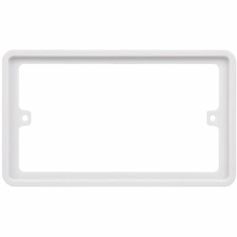 Schneider Electric Lisse Double Socket Surround Spacer GGBLSPC2S White Schneider Electric Lisse Double Socket Surround Spacer GGBLSPC2S White -GARDENA SHOP 54966688 2