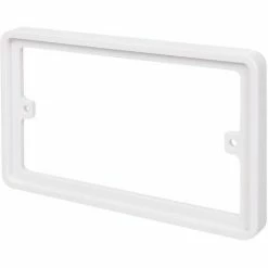 Schneider Electric Lisse Double Socket Surround Spacer GGBLSPC2S White 3 Schneider Electric Lisse Double Socket Surround Spacer GGBLSPC2S White -GARDENA SHOP 54966688 4