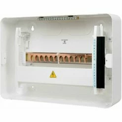Easy9+ 12 Way Surface Mount Metal Consumer Unit EZ9E12MCU, Schneider Electric -GARDENA SHOP 54966818 3