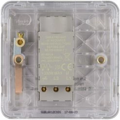 Schneider Electric Lisse Screwless Single 2 Way Dimmer 400W Stainless Steel -GARDENA SHOP 54966824 5