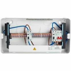 Schneider Electric Easy9 EZ9ER8R8CMCU Consumer Unit 8+8 2x100A Main Switch Metal 3 Schneider Electric Easy9 EZ9ER8R8CMCU Consumer Unit 8+8 2x100A Main Switch Metal -GARDENA SHOP 54966956 4