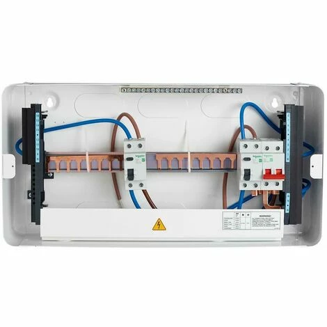 Schneider Electric Easy9 EZ9ER8R8CMCU Consumer Unit 8+8 2x100A Main Switch Metal Schneider Electric Easy9 EZ9ER8R8CMCU Consumer Unit 8+8 2x100A Main Switch Metal -GARDENA SHOP 54966956 4