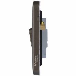 Schneider Electric Lisse Single 2 Way Light Switch 10AX GGBL1012BMB Mocha Bronze -GARDENA SHOP 54966966 4