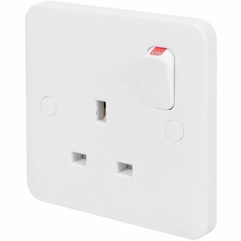 SCHNEIDER ELECTRIC Schneider Lisse Moulded Switched Single Power Socket 13A GGBL3010 White 10 Pack SCHNEIDER ELECTRIC Schneider Lisse Moulded Switched Single Power Socket 13A GGBL3010 White 10 Pack -GARDENA SHOP 55082439 4