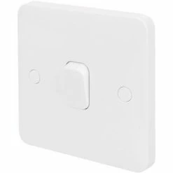 Schneider Electric Lisse Moulded Single 2 Way Switch 10AX GGBL1012 White 10Pack -GARDENA SHOP 55257498 3